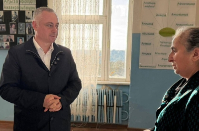 Президент Абхазии Бадра Гунба посетил село Куланырхуа Гудаутского района