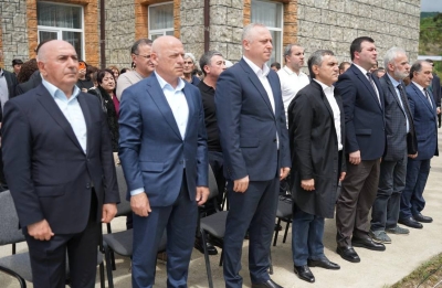 Президент Бадра Гунба принял участие в праздновании 100-летия средней школы №2 села Приморское Гудаутского района